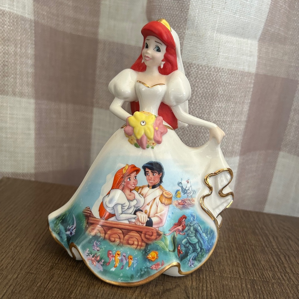 Bride Ariel Disney 2005 Bradford Editions Collectible